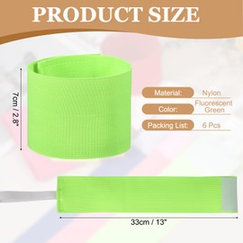 YELARXI Captain Armbands,Adjustable Leader Arm Bands for Soccer Elastic