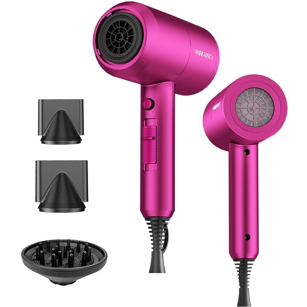 SHRATE SHRATE Lightweight Ionic Hair Dryer with Diffuser - Powerful