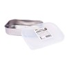 Echo Metal 0321-503 Square Container with Lid (5.9 x 3.9