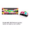 HRH OSX Functional Shortcut Hotkey Keyboard Cover Silicone Skin for