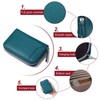 GADIEMKENSD Credit Card Holder RFID Protection Leather Wallet 14 Compartments