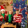 Funny Christmas Banner Happy Xmas Backdrop Sign Winter Xmas Decor