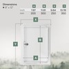 Vent Systems 8" x 12" Inch Lockable Metal Access Panel