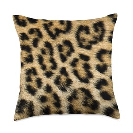 Leopard Animal Print Cheetah Throw Pillow