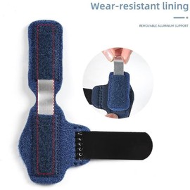 Toe Splints for Straightening Toes Straightener Adjustable Toe Corrector Brace for Men Women Toe Injuries Fractures Sprains 2Pcs