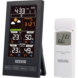 EUROCHRON Funk-Wetterstation EFWS S250 Vorhersage for 12 up to 24 hours