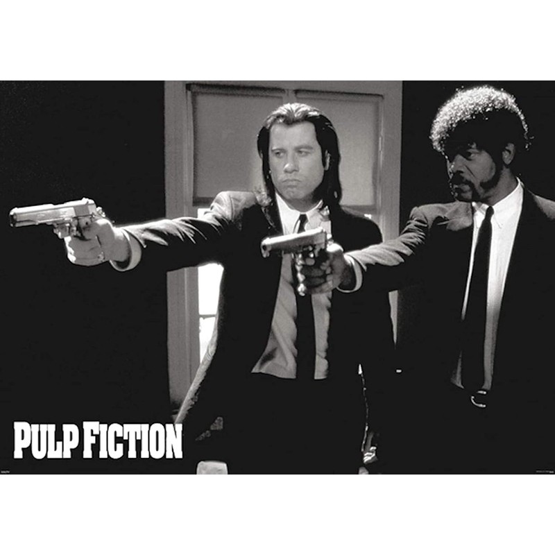 EDEN Fashionable Pulp Fiction Pin Badge