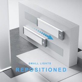 Under Cabinet Lights Magnetic Stickys- Cabinet Light Magnetic Light Strip Under Cabinet Lights Magnetic Sticky (2, 11.42inch)