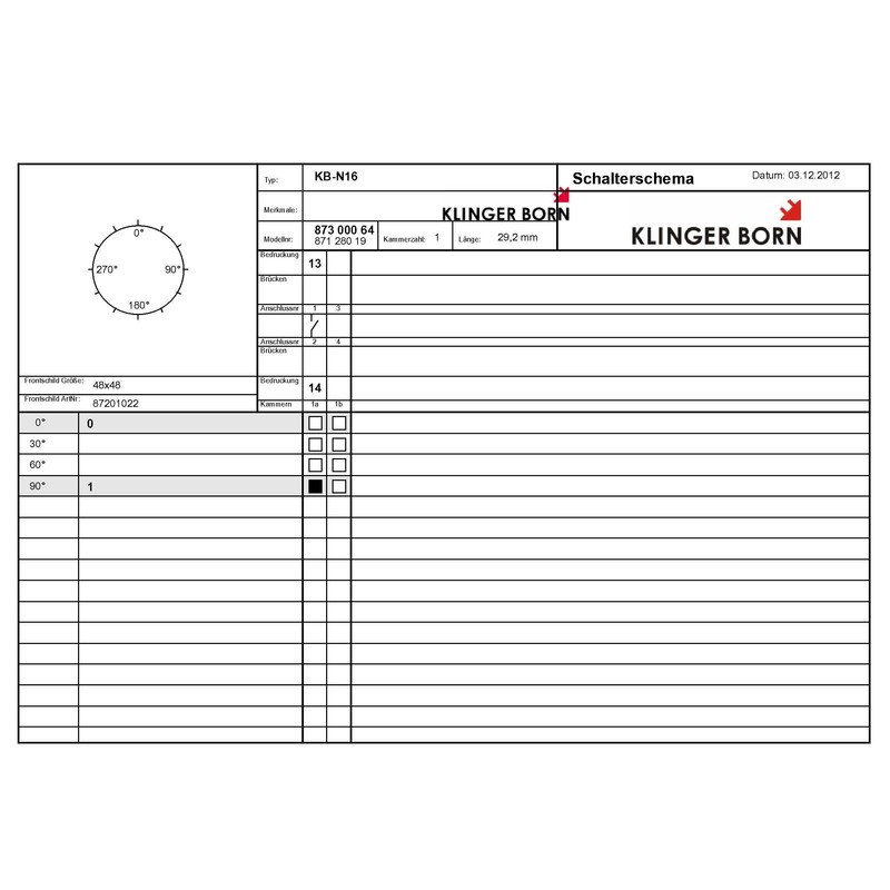 Housing with Switch 0-1 with Potentiometer