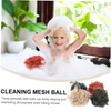 FOMIYES Bath Shower Loofah Sponge Set Pcs Exfoliating Body Scrubber
