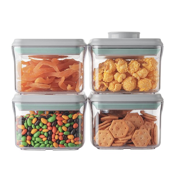Ankou Airtight Container Set - (380ml 4 Pcs) Stackable One