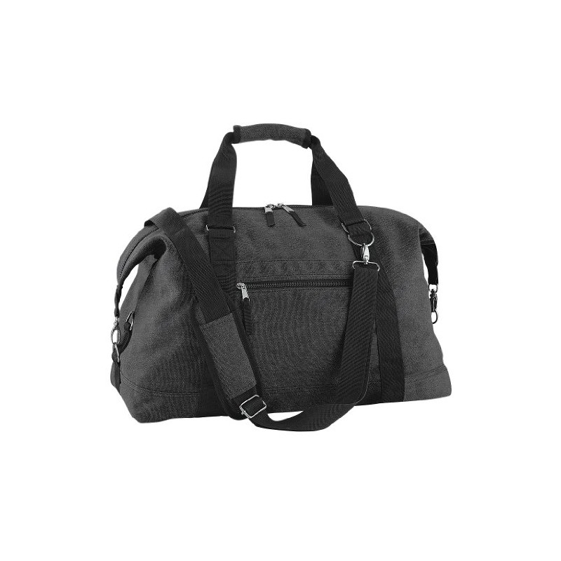 BagBase - Vintage Canvas Weekender - Padded hand grip -
