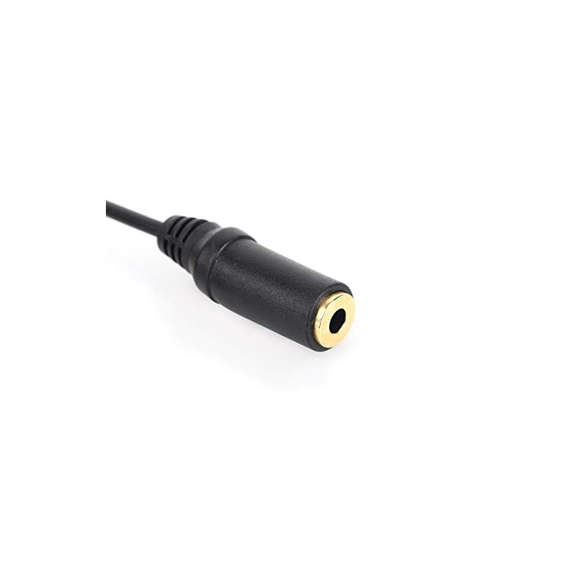Buachois Cable Adaptador de Micrófono, Cable Adaptador de Audio Jack,