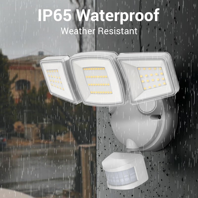 NOVOSTELLA Security Lights Motion Sensor, 1Pack LED Flood Lights Outdoor