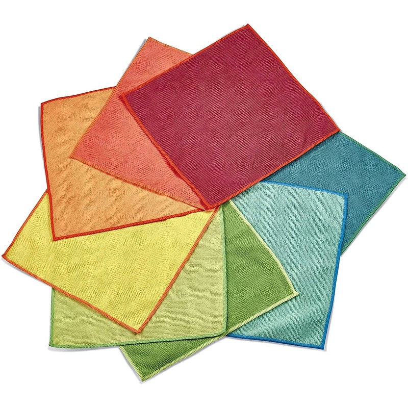 SPONTEX - Microfibre Collection - Multi-purpose Microfibers - 8 Microfibers