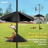 iBorn Squirrel Baffle for Bird Feeder Pole, 19.5” Oversized Baffle,