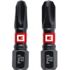 Genuine Einhell Double Twist Impact Bits 2 Piece 30mm PH3