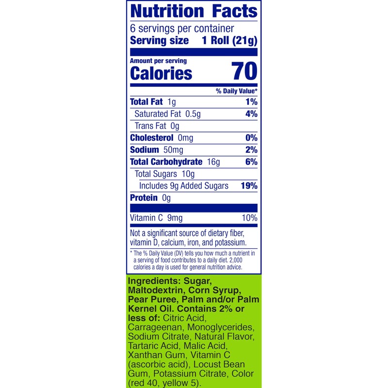 Fruit By The Foot Splitz Fruit Flavored Snacks, Watermelon and