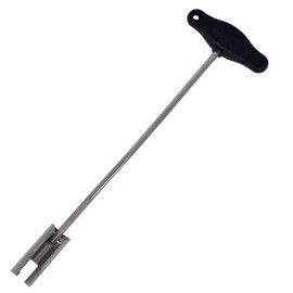 vidaXL Puller for Spark Plug Socket T-Handle Stainless Steel 315 mm Spark Plug Pliers