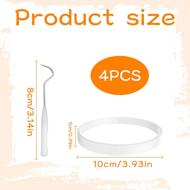 3pcs Rubber Gaskets Rings for Nutri Ninja Blender, Replacement Gasket