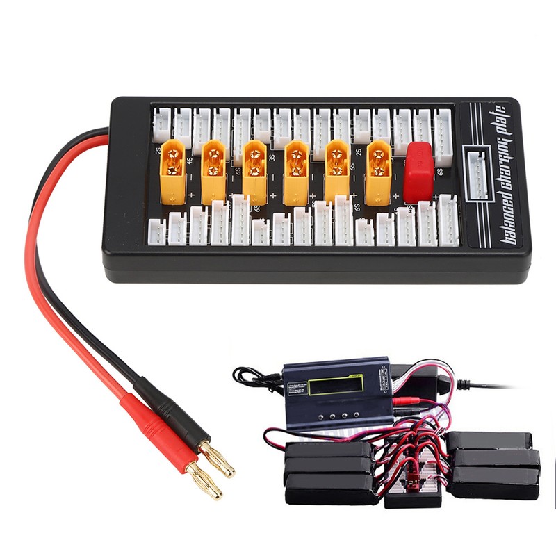 XT60 4.0 Banana Plug Parallel Charging Board RC Battery Charging