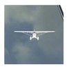 Piper PA-18 Super Cub Pilot Front Vinyl Sticker Decal Bush