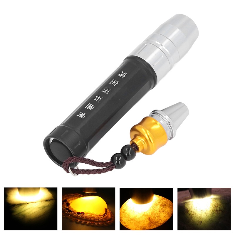 Jewelry Flashlight 3LED Ultra Bright 3 in 1 Professional Small