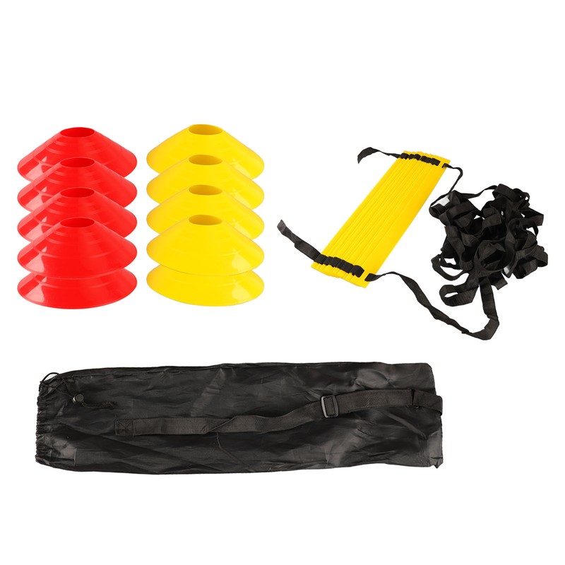Speed Agility Train Kit Agility Football Ladder Soccer Cones Training