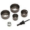 Black + Decker 5-piece Hole Saw Assortment (71-120-ca) (packaging May