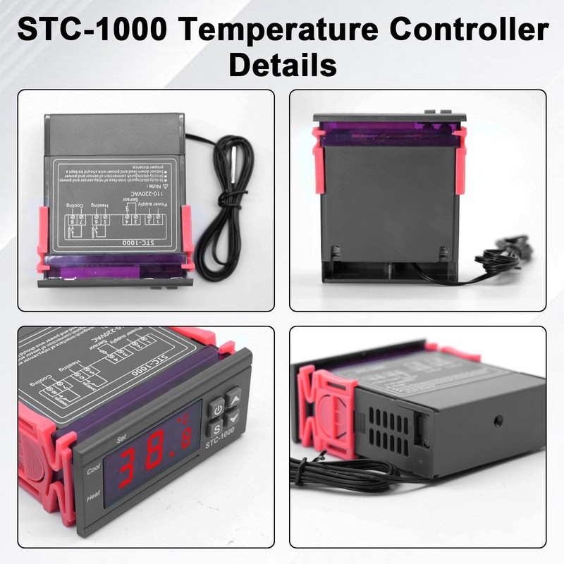 Temperature Controller Binghe AC 110-220V Temperature Sensor with Temperature Sensor