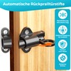 Pack of 2 automatic door latches, spring latches, lock lock,