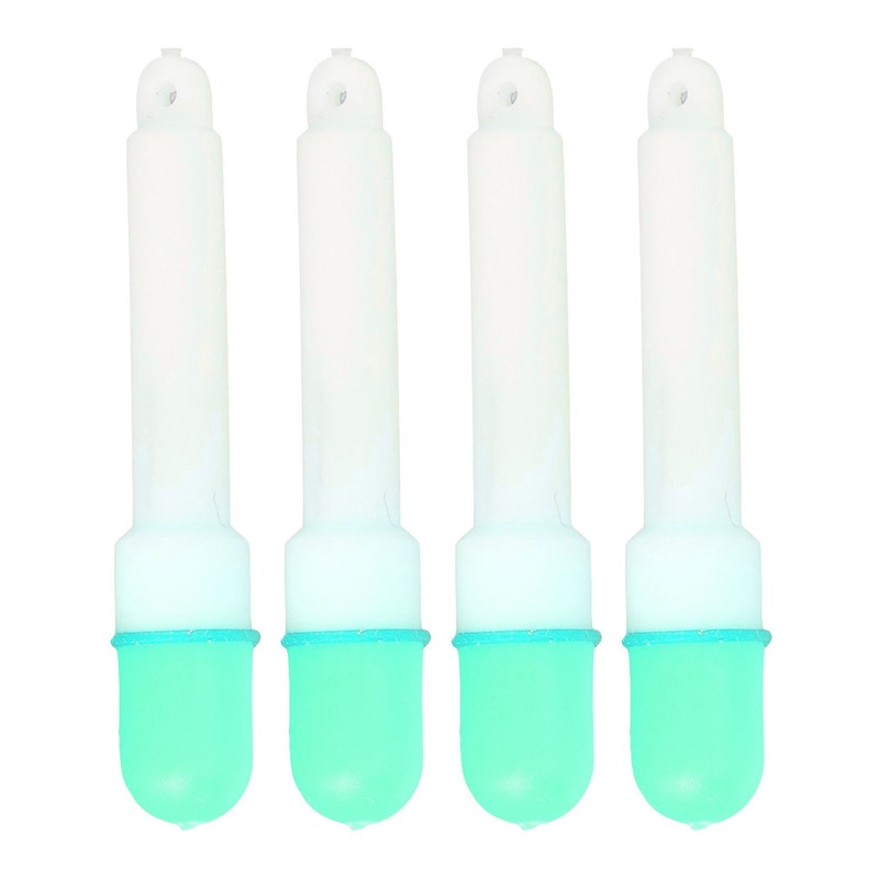 4PCS Fishing Glow Sticks High Visibility Night Fishing Float Tail