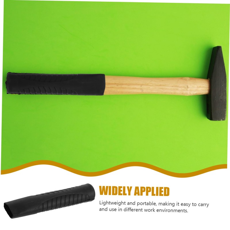 MUCKLILY 2pcs Anti-Skid Handle Wraps for Hammers Plastic Grip Sleeves