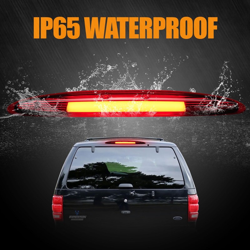 Cxdar Third 3rd Brake Light LED for 1997-2002 Ford Expedition,