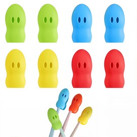 CULEO 8-teiliges Zahnbürstenset Silikon Reisezahnbürstenkopf Schutzhülle Kinderzahnbürstenkopf Zahnbürstenhülle Geeignet für Reisen und Geschäftsreisen