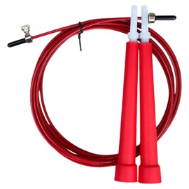 Cuerda para Saltar | Cuerda para Saltar Ajustable| Cuerda para Saltar Ultrarapida | Cuerda para Saltar HIIT | Cuerda para saltar Crossfit | Cuerda para Saltar Facilmente Ajustable | Cuerda para Saltar Box| (ROJO)