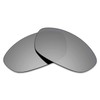 Alphax Silver Titanium Polarized Replacement Lenses for Oakley Twenty XX