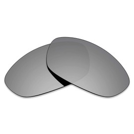 Alphax Silver Titanium Polarized Replacement Lenses for Oakley Twenty XX 2012