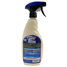 Gliptone White Satin Water-Based Silicone Dressing Protectant Spray for Vinyl, Rubber & Plastic, Interior, Exterior and Engines, Restores a "Factory New" Shine to your Vehicle, 22 Fl Oz