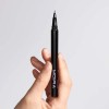 Delineador Líquido Negro Moira Micro Tip Waterproof Larga Duración