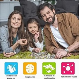 Rompecabezas de Tierra de 1000 piezas, Mapa Mundial Retrato de Tierra, Decoración de Pared, Juego Educativo, Juguetes para Adolescentes, Rompecabezas Redondo de Primer Plano, Alta Resolución Regalo