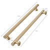 khtumeware 5 Pack 12 Inch(305mm) Champagne Bronze Cabinet Pulls Kitchen