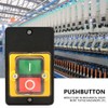 Botón pulsador, AC220V / 380V 10A Interruptor de botón de