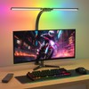 SIBRILLE Upgraded LED Desk Lamp for Home Office with RGB,