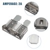 X AUTOHAUX 10pcs Blade Style Fuses 2A Blade Style Fuses