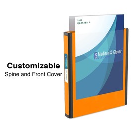 Staples 1 1/2-inch 3-Ring Better Binder, Orange, 3/Pack (ST55857-CCVS)