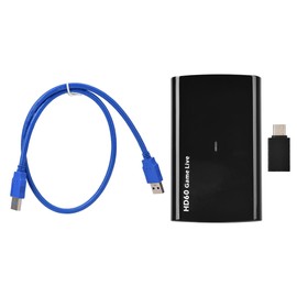 4K USB 3.0 HDMI to HDMI HD60 Video Capture Card Game Live Broadcast