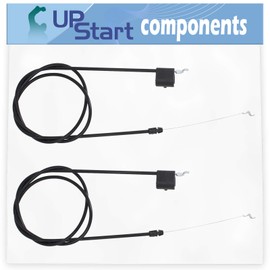 UpStart Components 2-Pack 532183567 Engine Zone Stop Cable Replacement for Craftsman 917375020 Lawn Mower - Compatible with 183567 Control Cable