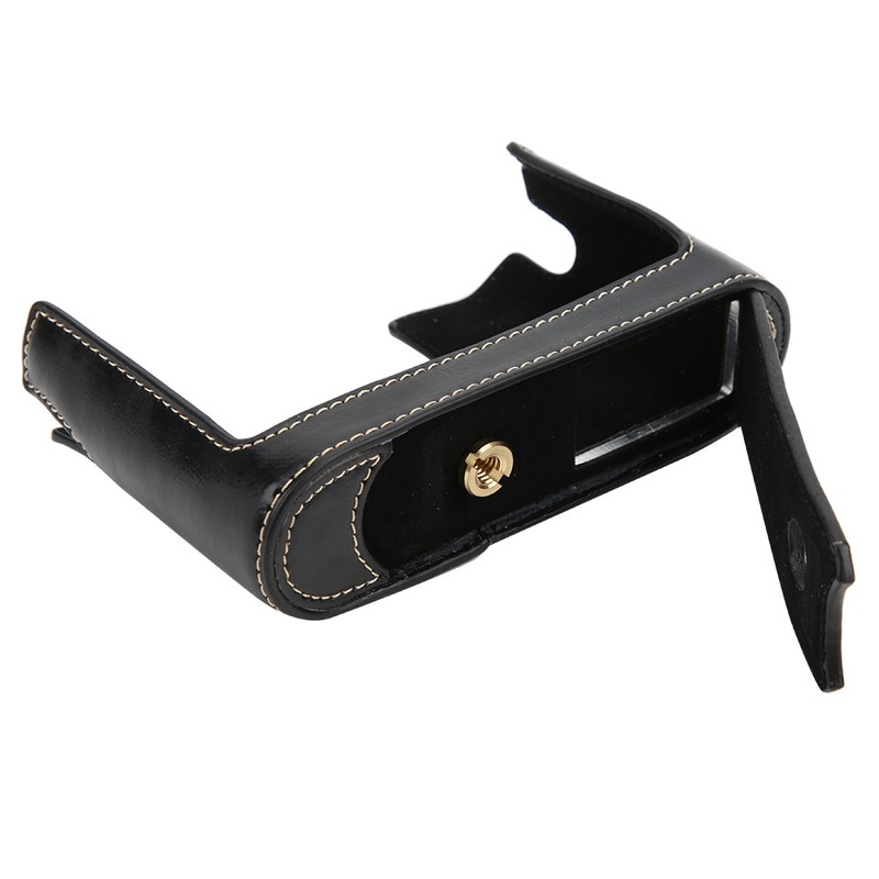 PU Leather Case Protective Half Body Cover Shell for Leica