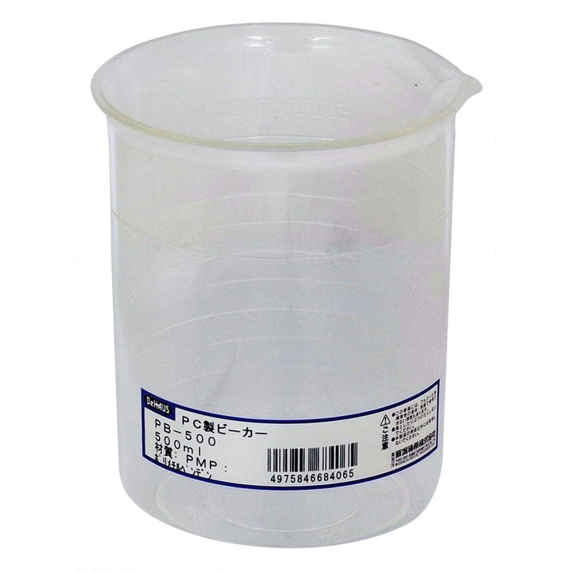 Niigata Seiki BeHAUS PB-500 PC Beaker 16.9 fl oz (500